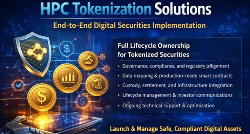 Tokenization Solutions – End-to-End Digital Securities Implementation